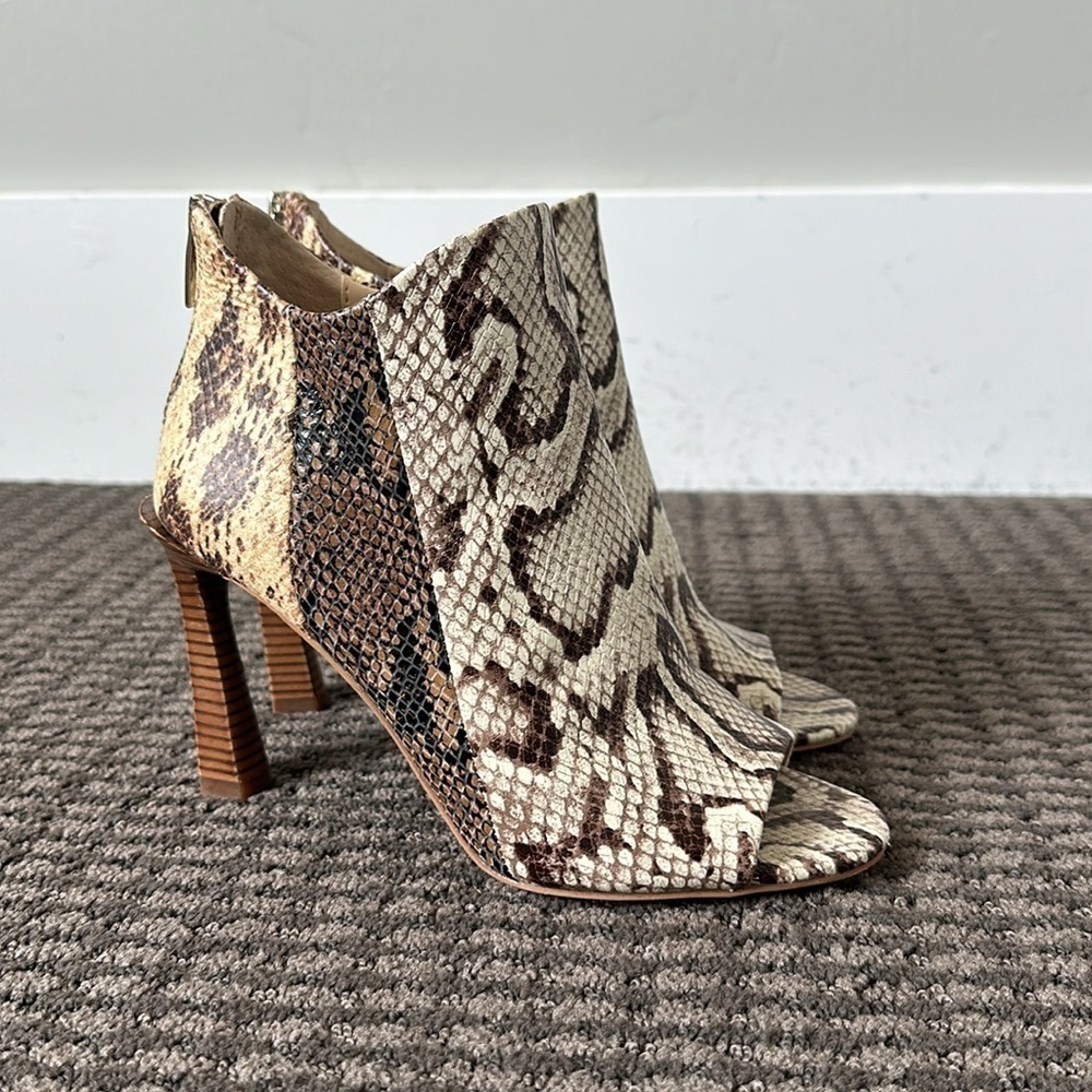 Vince Camuto Aritziana Snakeskin Bootie